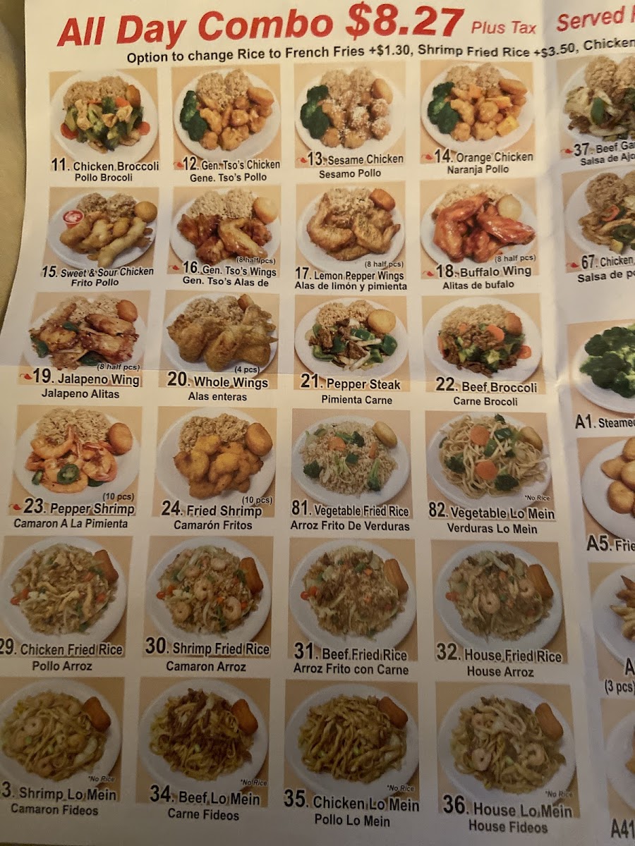 TC Chicken & Seafood Menu - Image 5